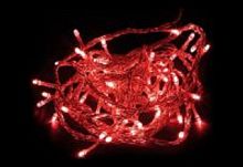 Гирлянда светодиодная "Шнур" Feron CL03 40LED 3,6Вт Красная IP20 40 диодов 4м картинка 